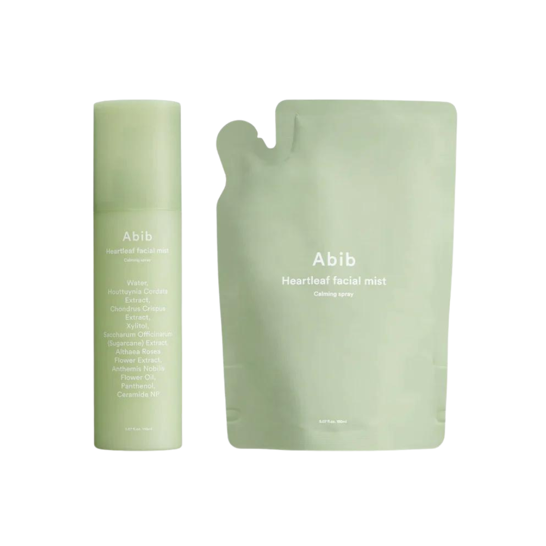 Abib Heartleaf Facial Mist Calming Spray (150ml + 150ml refill)