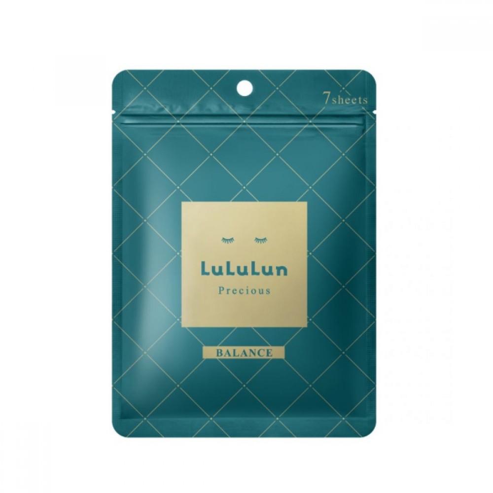 LULULUN Precious Green Balance Face Mask
