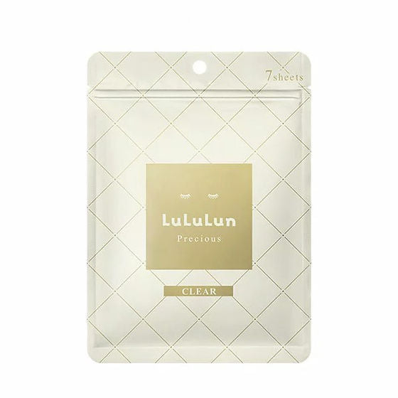 LULULUN Precious White Clear Face Mask