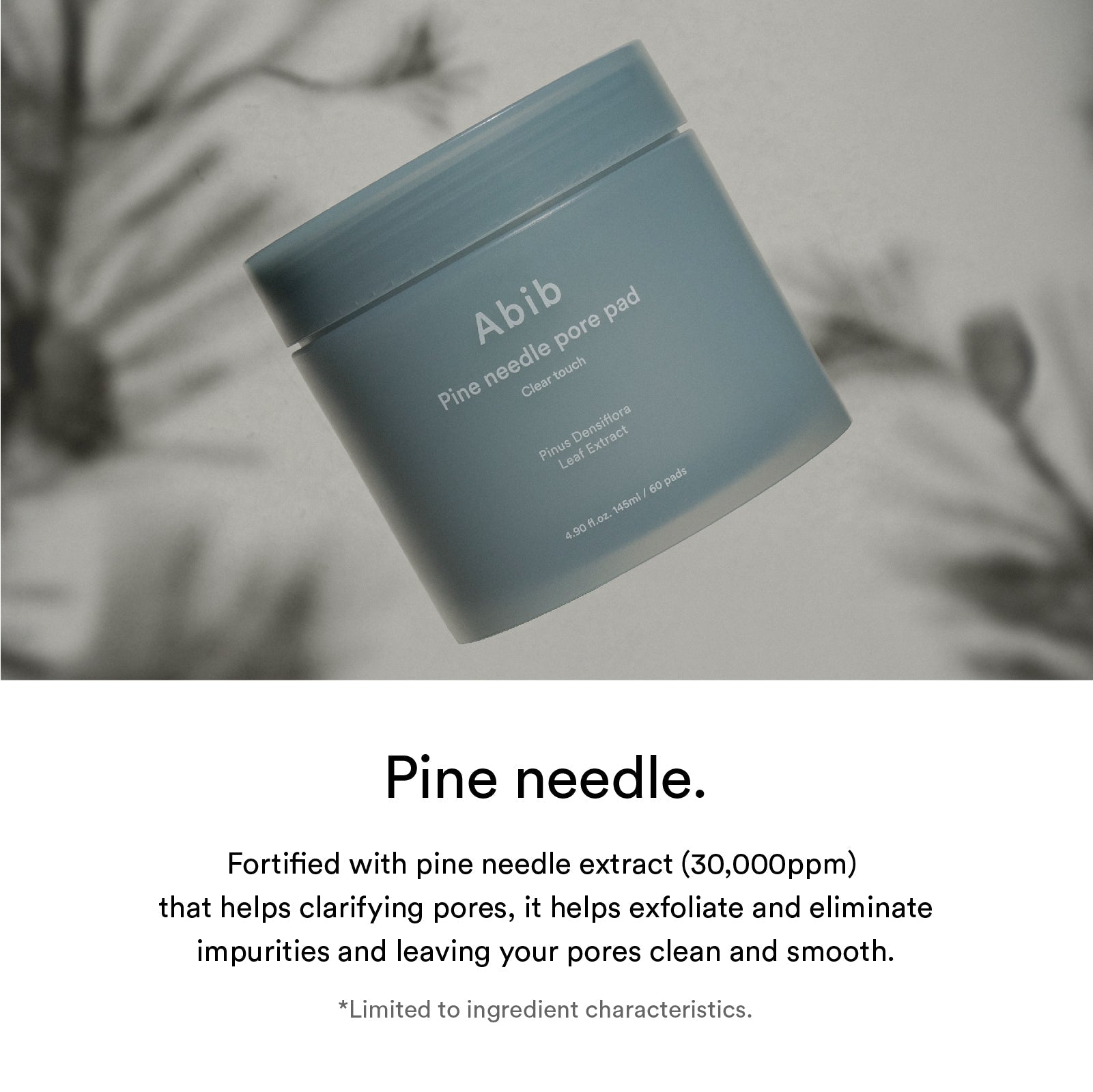 Abib Pine Needle Pore Pad Clear Touch (60pcs)