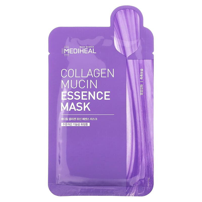 MEDIHEAL Collagen Mucin Essence Mask (5pcs)