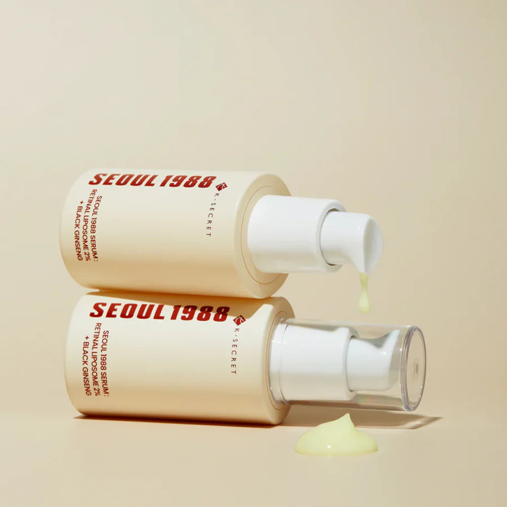 KSECRET SEOUL 1988 Serum: Retinal Liposome 2% + Black Ginseng (30ml)