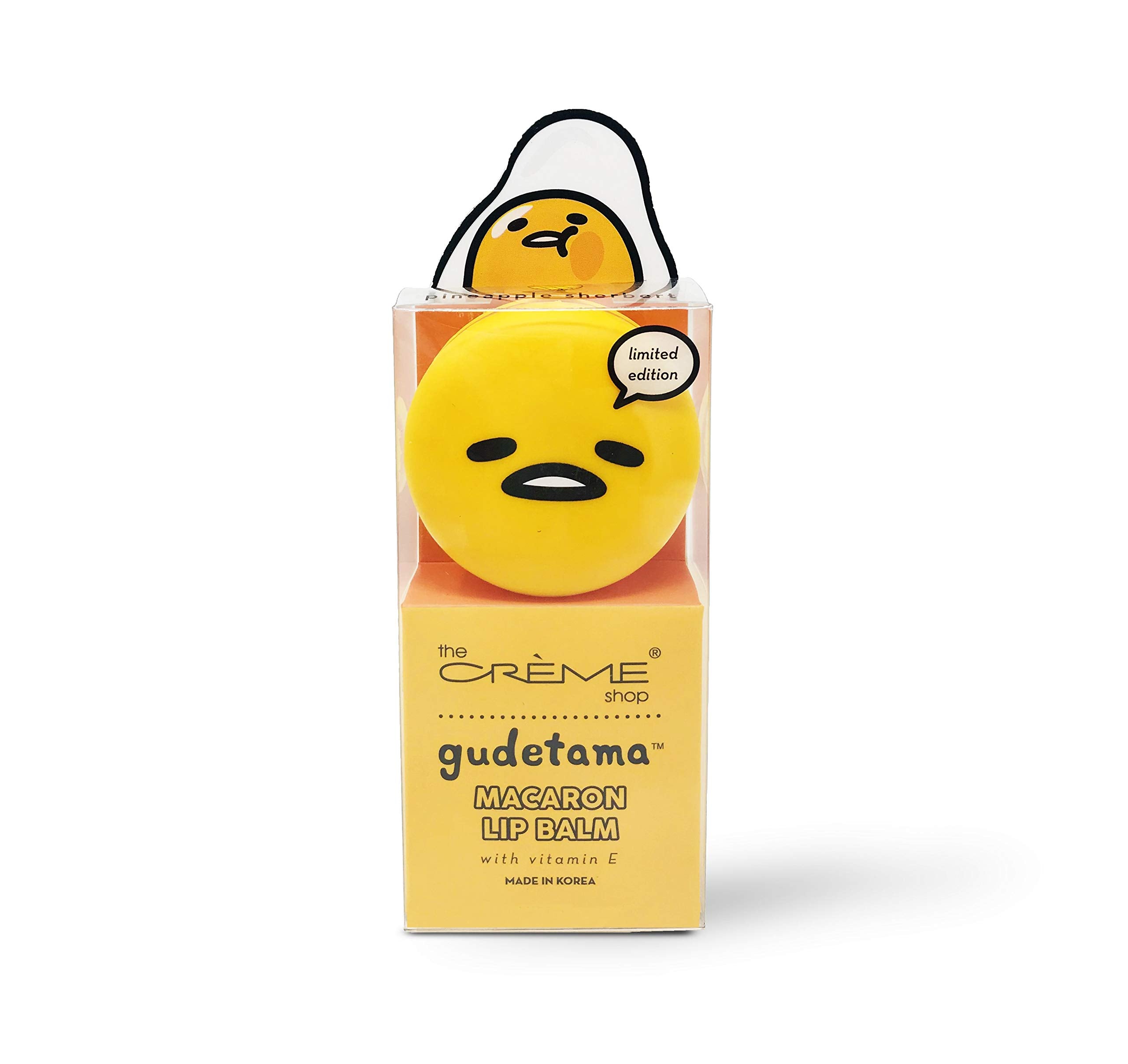 The Crème Shop x Gudetama Macaron Lip Balm (9g)