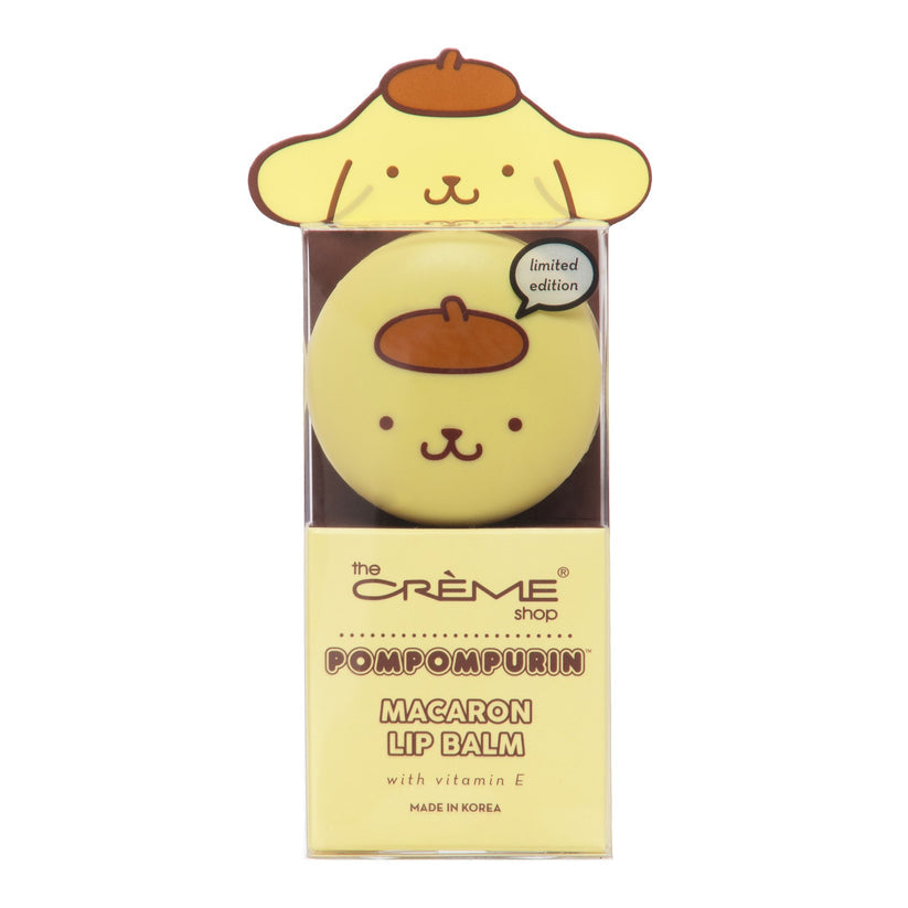 The Crème Shop x Pompompurin Macaron Lip Balm (9g)