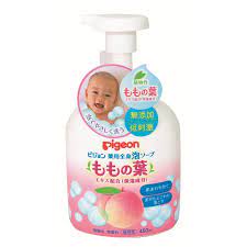 Pigeon Body Foam Soap with Peach Leaf Extract (450ml)