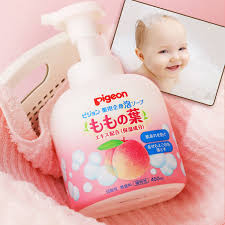 Pigeon Body Foam Soap with Peach Leaf Extract (450ml)