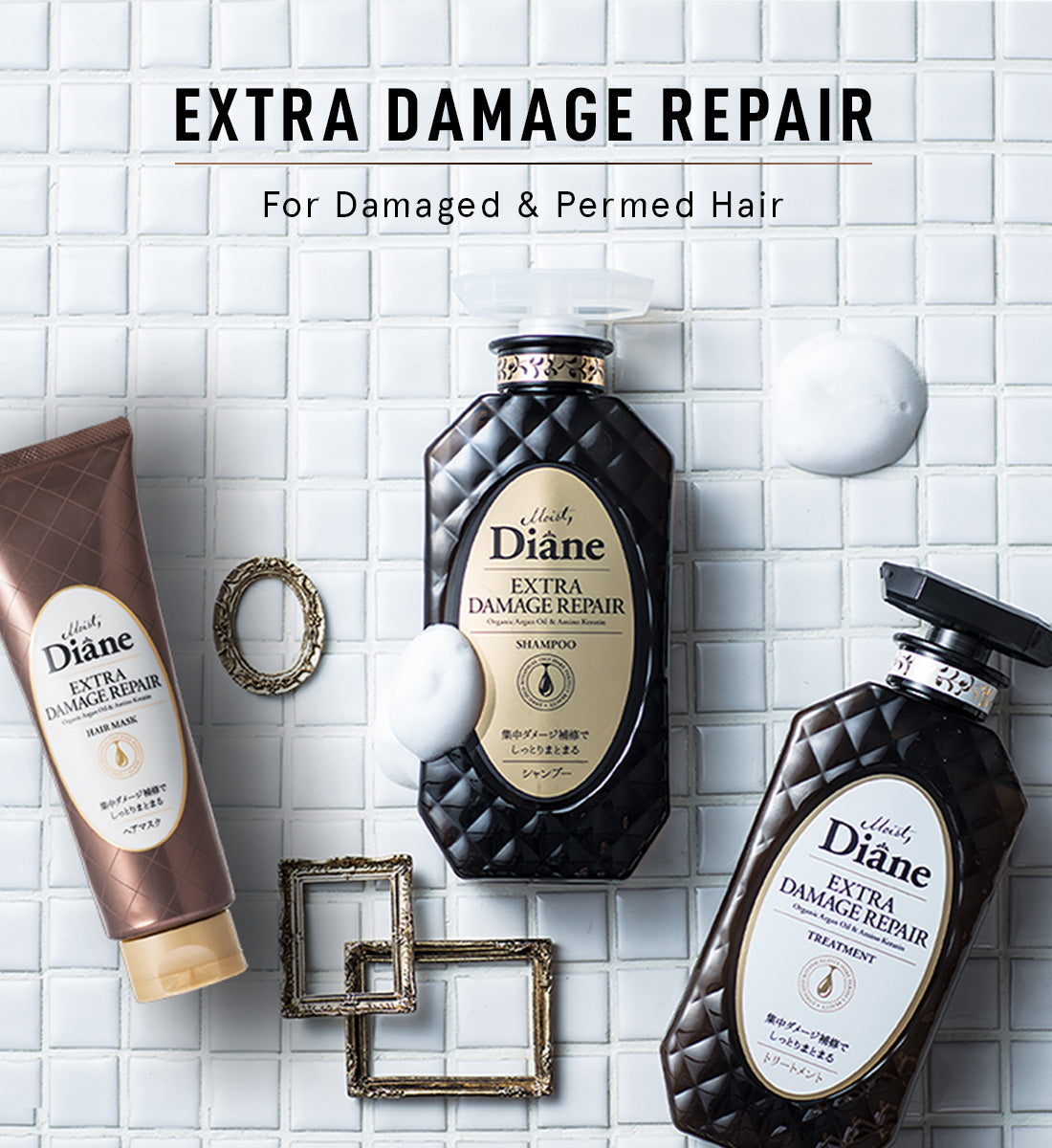 MOIST DIANE Perfect Extra Damage Repair Treatment (450ml)