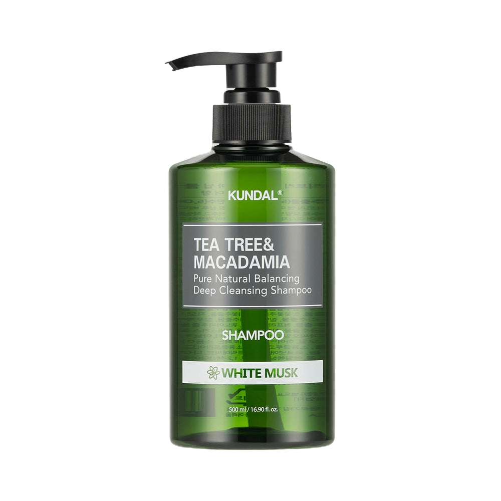 KUNDAL Tea Tree & Macadamia Deep Cleansing Shampoo (500ml)