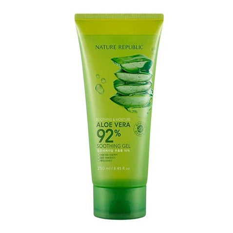 NATURE REPUBLIC Aloe Vera 92% Soothing Gel Tube (250ml)