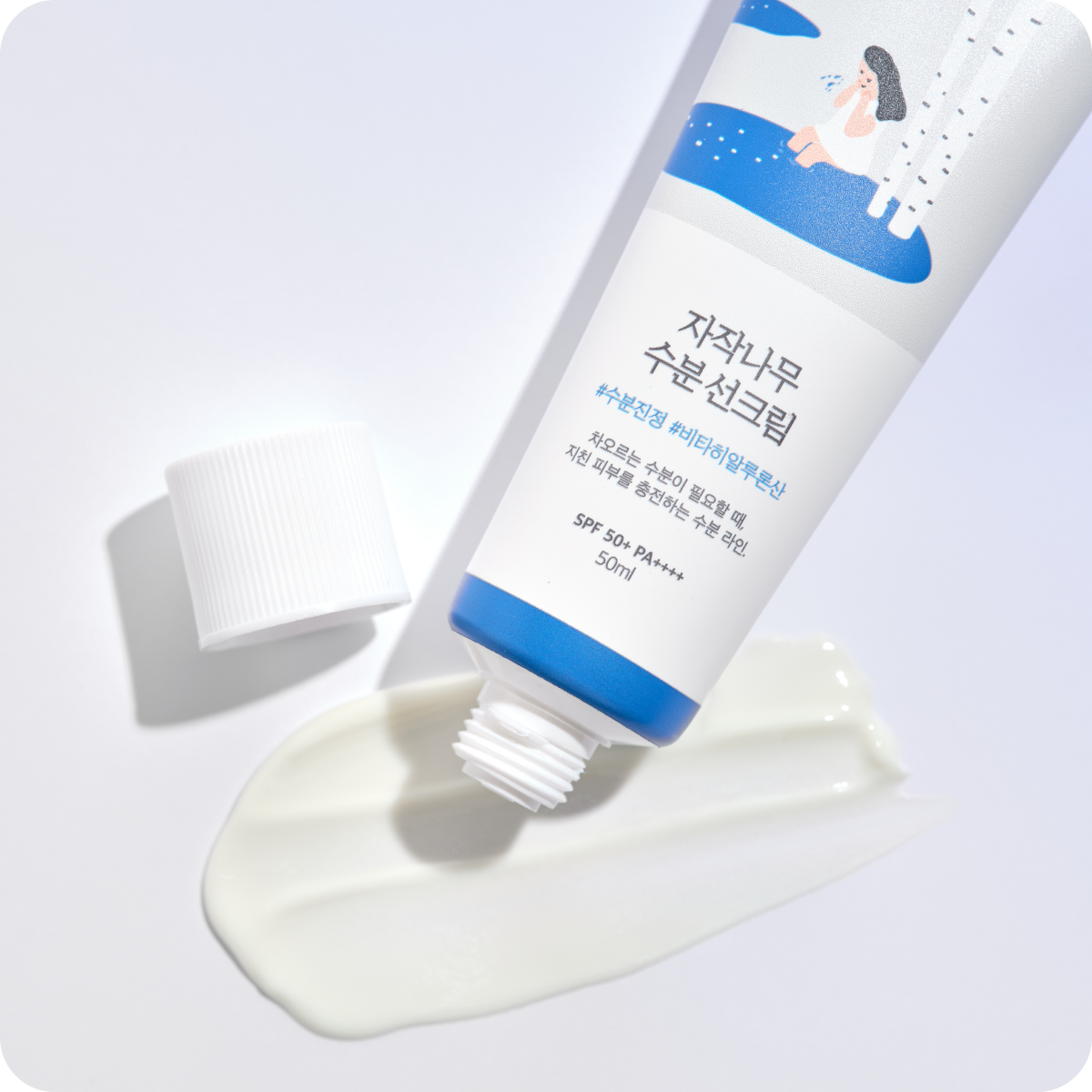 ROUND LAB Birch Juice Moisturizing Sun Cream SPF50+ PA++++ (50ml)