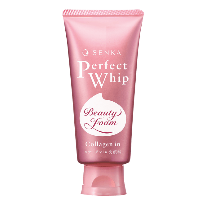 Shiseido Senka Perfect Whip Face Cleansing Foam Collagen (120g)