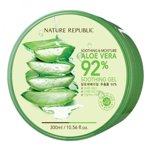 NATURE REPUBLIC Aloe Vera 92% Soothing Gel Tub (300ml)