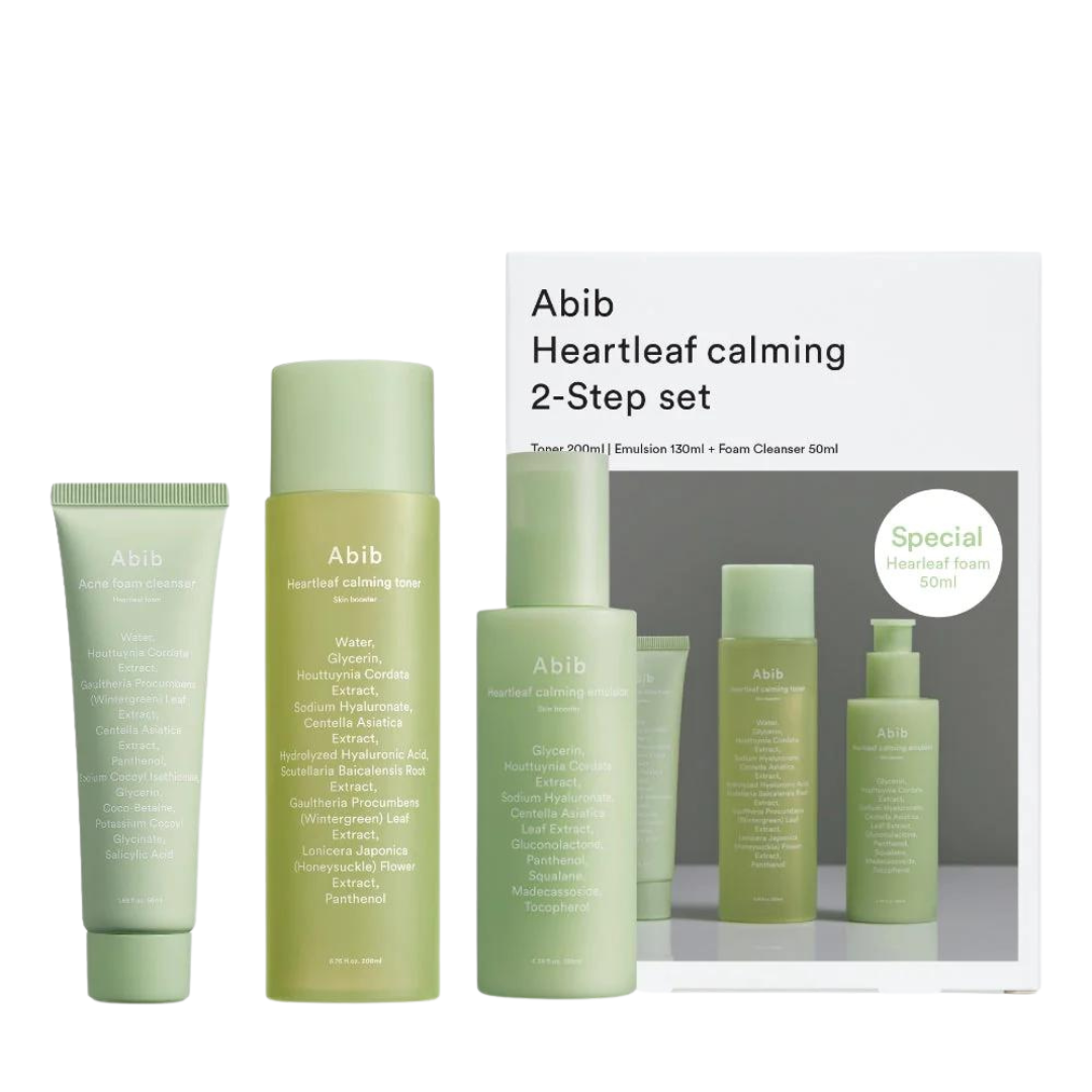 Abib Heartleaf Calming 2-Step Kit