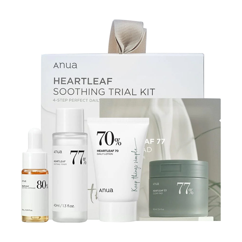 ANUA Heartleaf Soothing Trial Kit (4pcs)