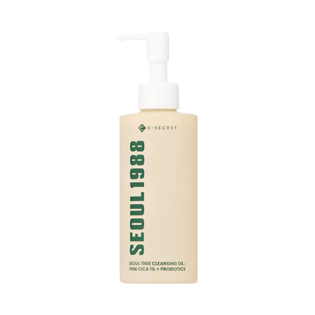 KSECRET SEOUL 1988 Cleansing Oil: Pine Cica 1% + Probiotics (200ml)