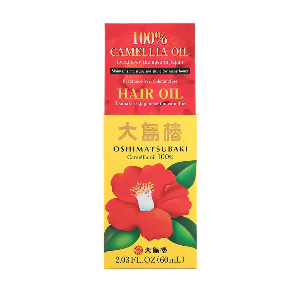 Oshima Tsubaki Pure Camellia Oil (60ml)