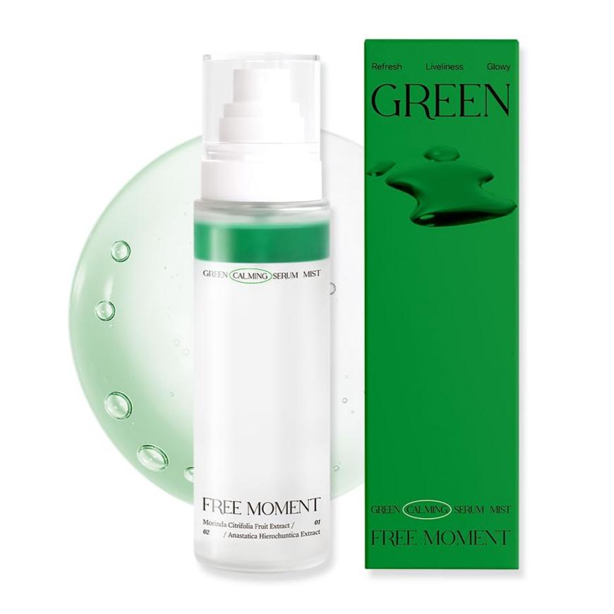 FREE MOMENT Green Calming Serum Mist (100ml)